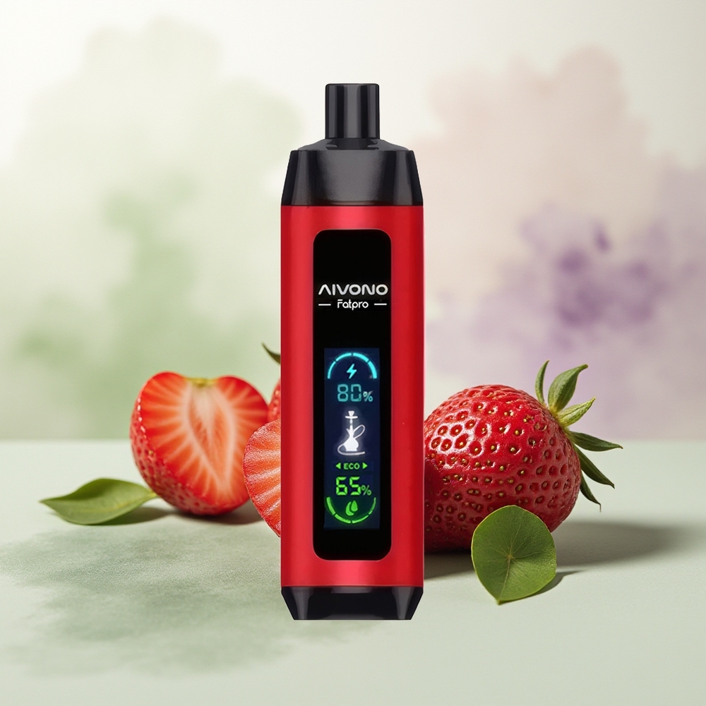 Wholesale Pakistan Aivono Aim Fatpro 22000 Puffs Disposable Vape Strawberry Punch 0%,2%,3%,5% Nicotine