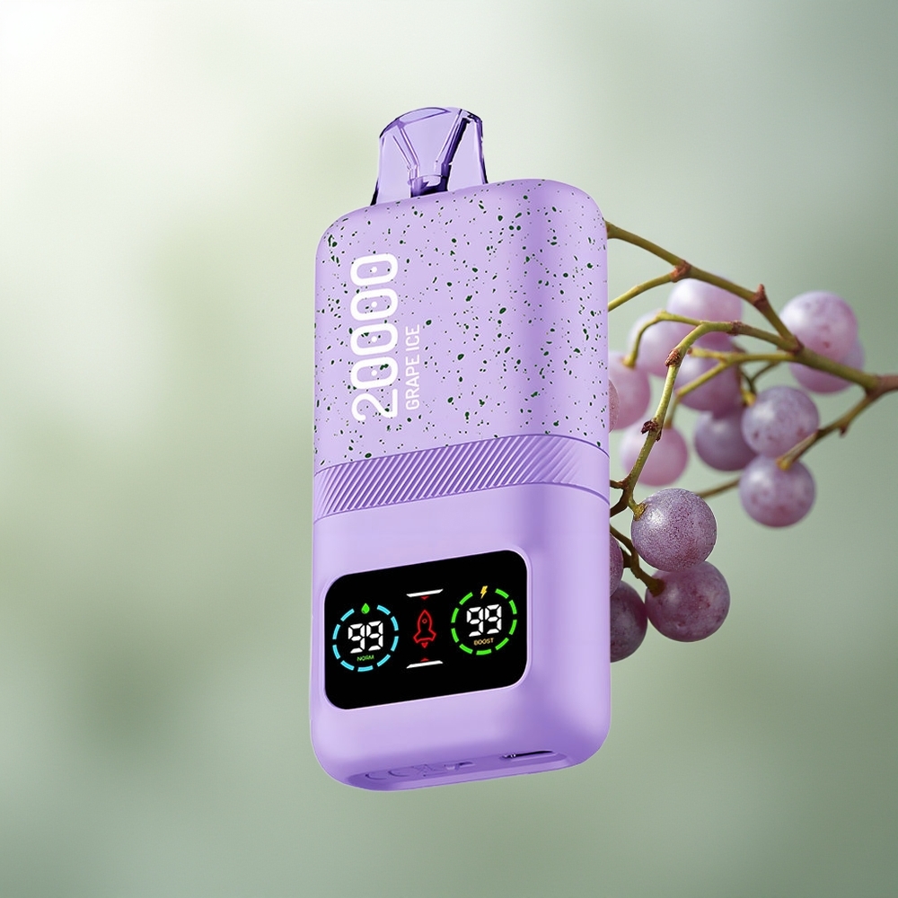 Wholesale Pakistan Aivono Aim Magic 20000 Puffs Disposable Vape Grape Ice 0%,2%,3%,5% Nicotine