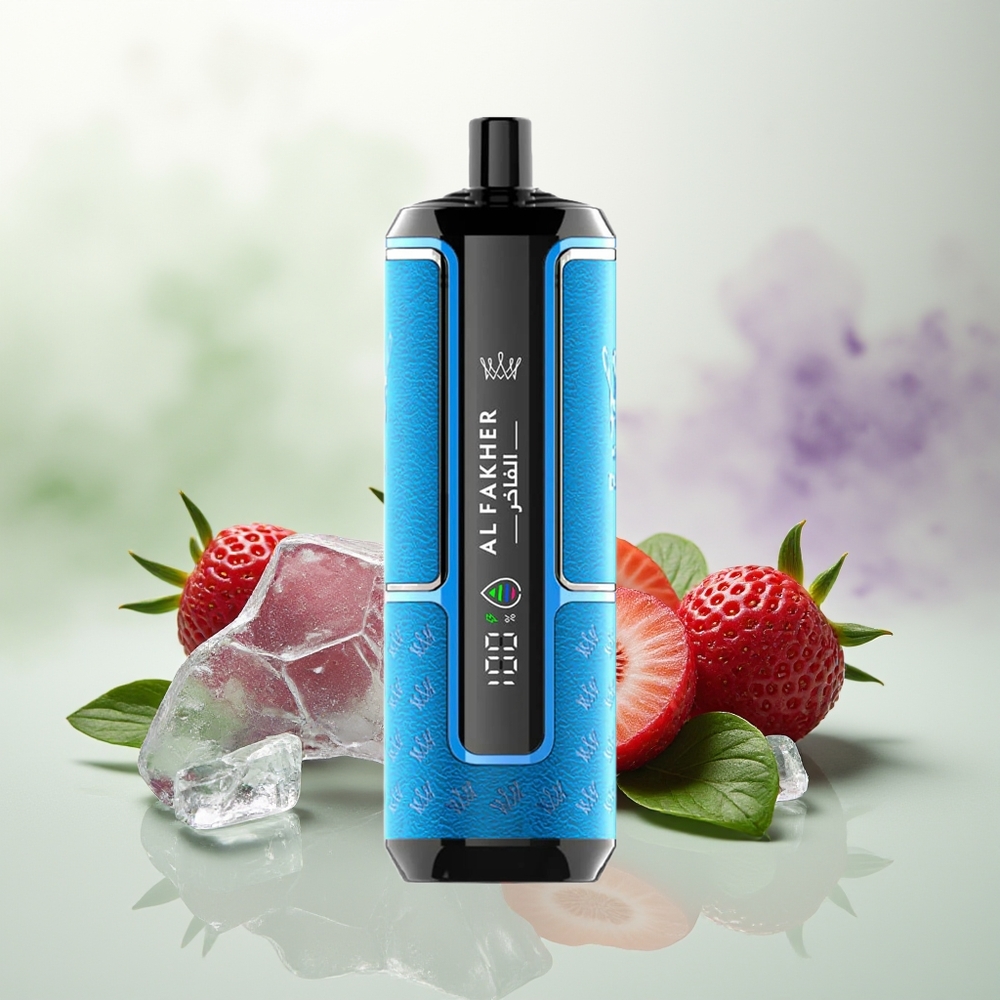 Wholesale Pakistan Al Fakher Crown Bar 15K Hypermax Disposable Vape Kit Berry Ice 6mg/ml Nicotine