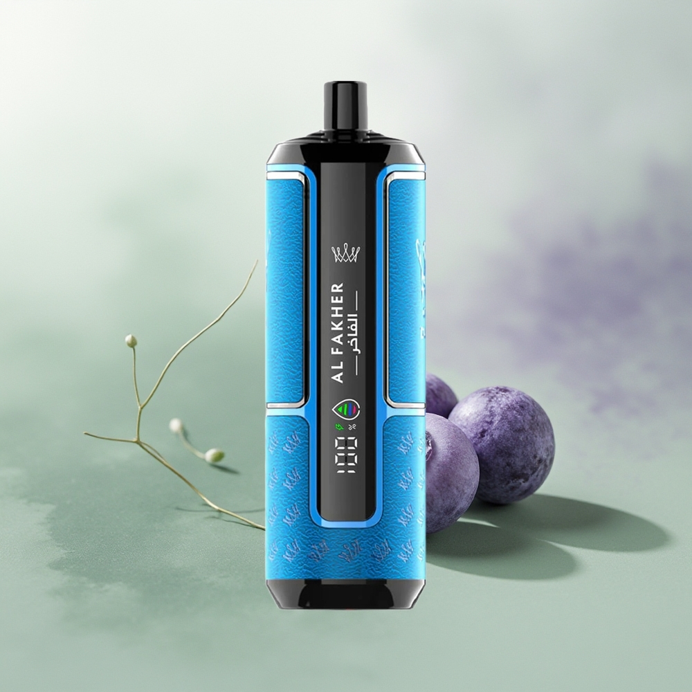 Wholesale Pakistan Al Fakher Crown Bar 15K Hypermax Disposable Vape Kit Blueberry Gum 6mg/ml Nicotine