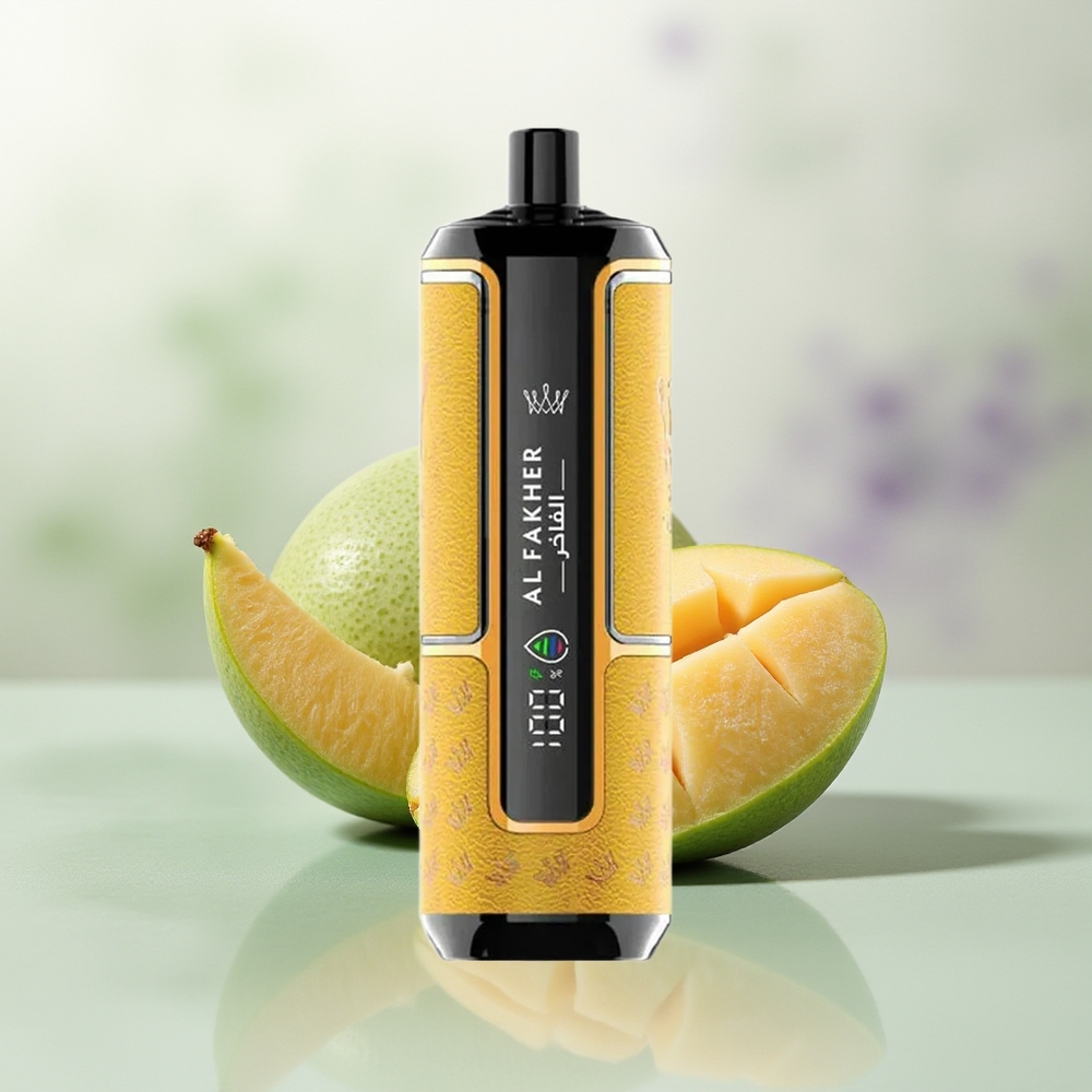Wholesale Pakistan Al Fakher Crown Bar 15K Hypermax Disposable Vape Kit Mango Ice 6mg/ml Nicotine
