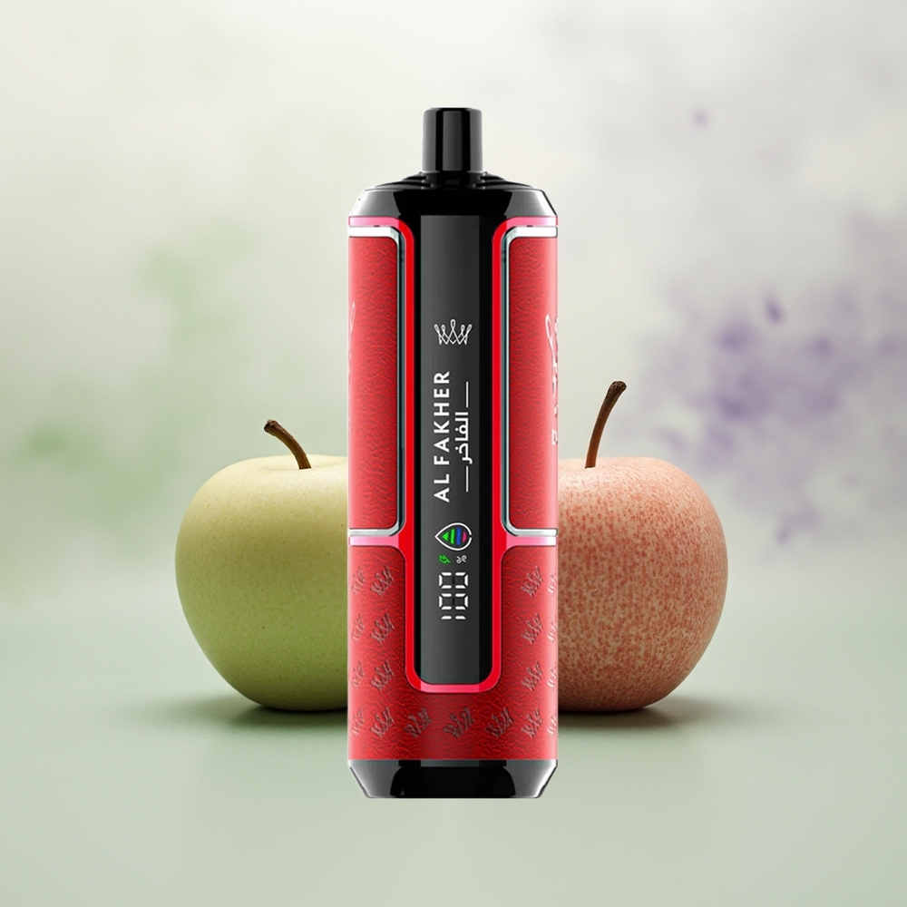 Wholesale Pakistan Al Fakher Crown Bar 15K Hypermax Disposable Vape Kit Two Apple 6mg/ml Nicotine