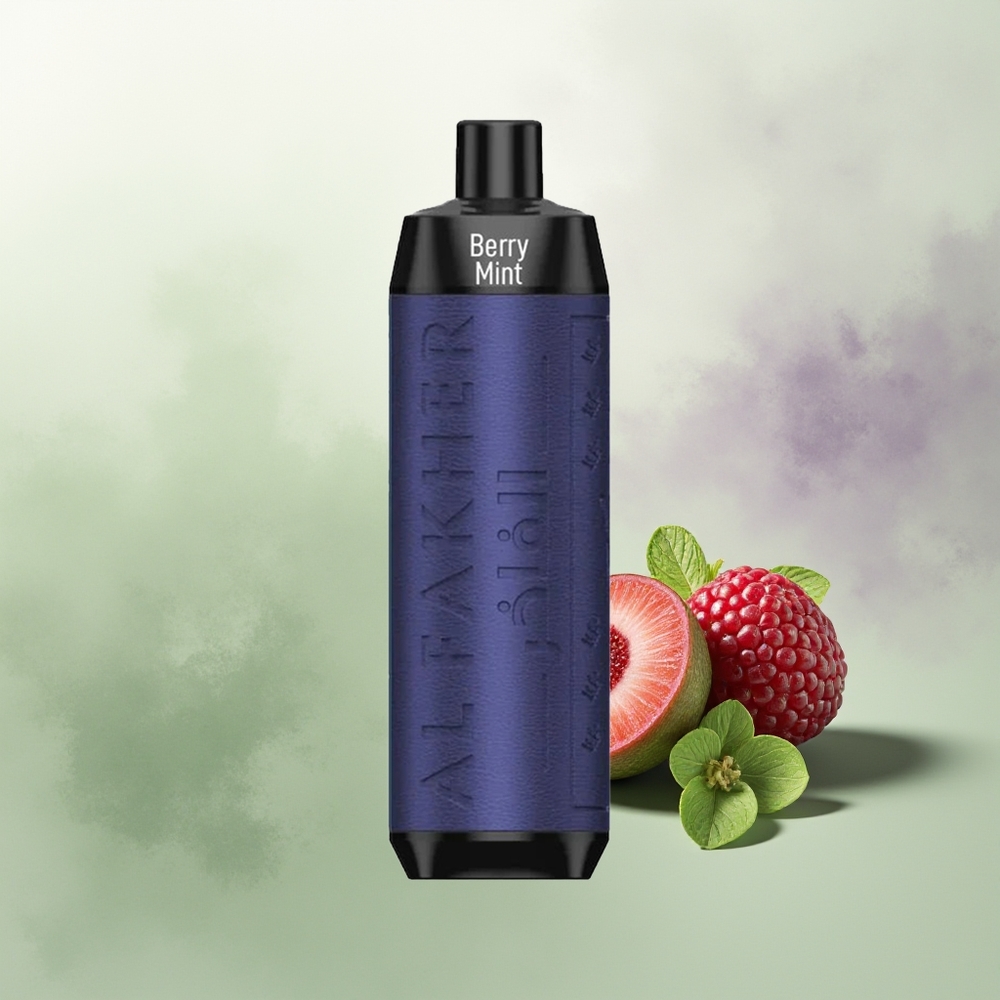 Wholesale Pakistan Al Fakher Crown Bar 8000 Crystal Disposable Vape Berry Mint 5mg/ml Nicotine