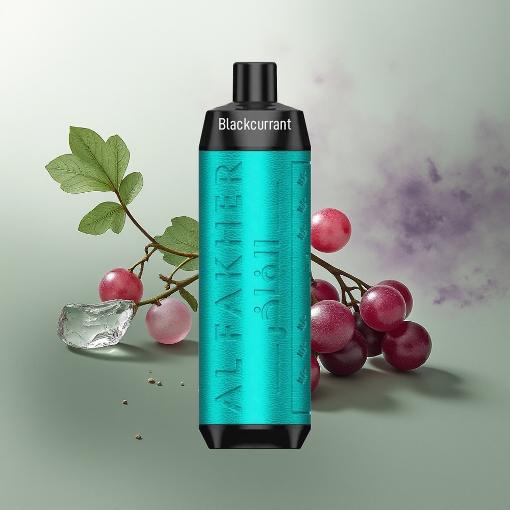 Wholesale Pakistan Al Fakher Crown Bar 8000 Crystal Disposable Vape Black Currant Ice 5mg/ml Nicotine