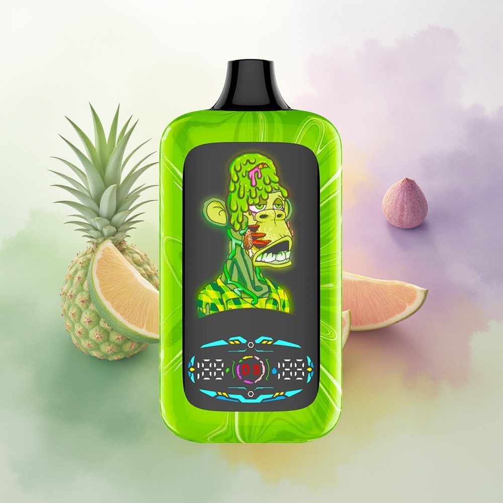 Wholesale Pakistan Fumot Digital Monkey 20000/40000 Disposable Vape Tropical Rainbow Blast 0%,2%,3%,5% Nicotine Contain
