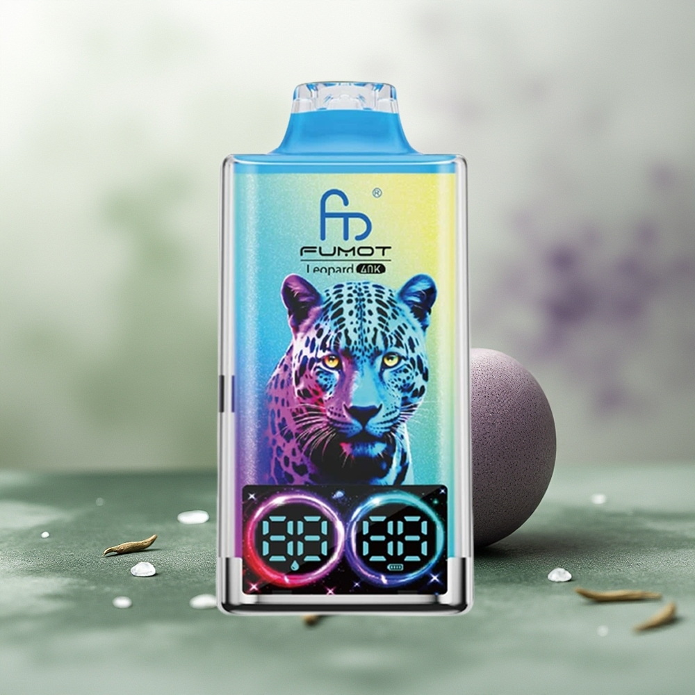 Wholesale Pakistan Fumot Leopard 40K Puffs Disposable Vape Black Dragon Ice 0%,2%,3%,5% Nicotine Contain