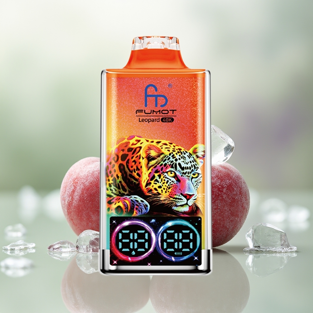 Wholesale Pakistan Fumot Leopard 40K Puffs Disposable Vape Cherry Ice 0%,2%,3%,5% Nicotine Contain
