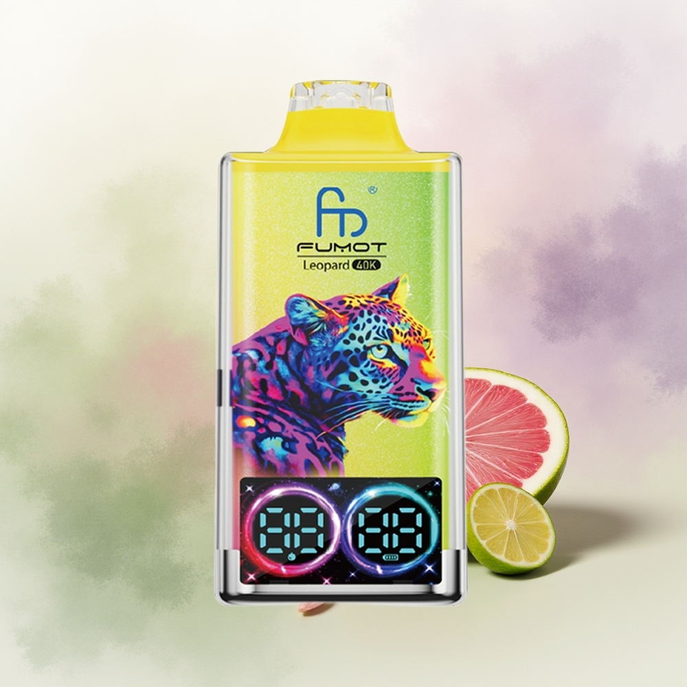 Wholesale Pakistan Fumot Leopard 40K Puffs Disposable Vape Pink Lemonade 0%,2%,3%,5% Nicotine Contain