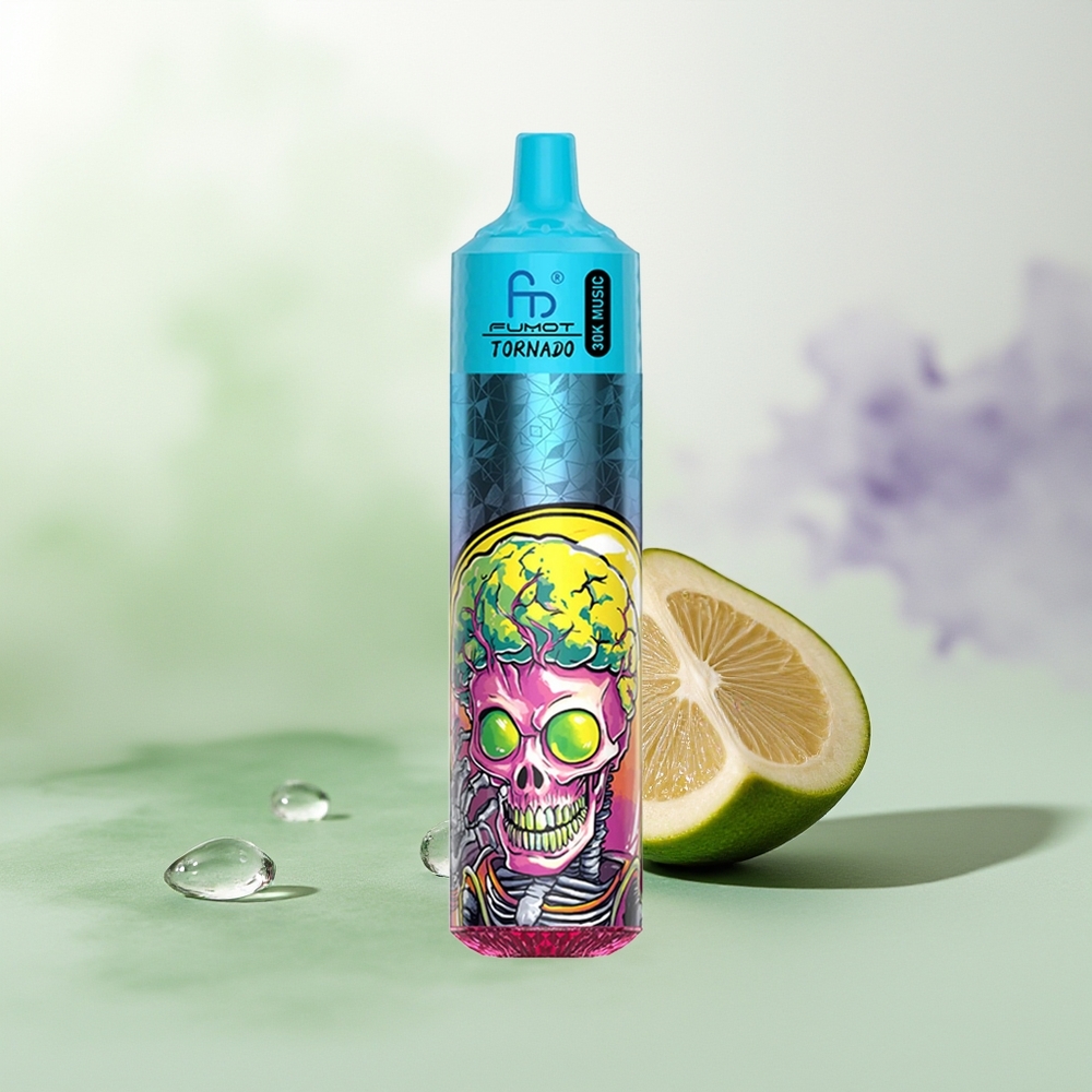 Wholesale Pakistan Fumot Randm Tornado 30000 Puffs Disposable Vape Mint Ice 2%,5% Nicotine Contain