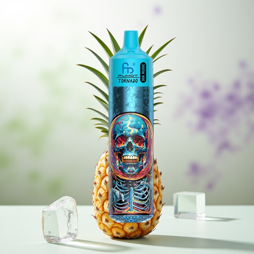 Wholesale Pakistan Fumot Randm Tornado 30000 Puffs Disposable Vape Pineapple Ice 2%,5% Nicotine Contain