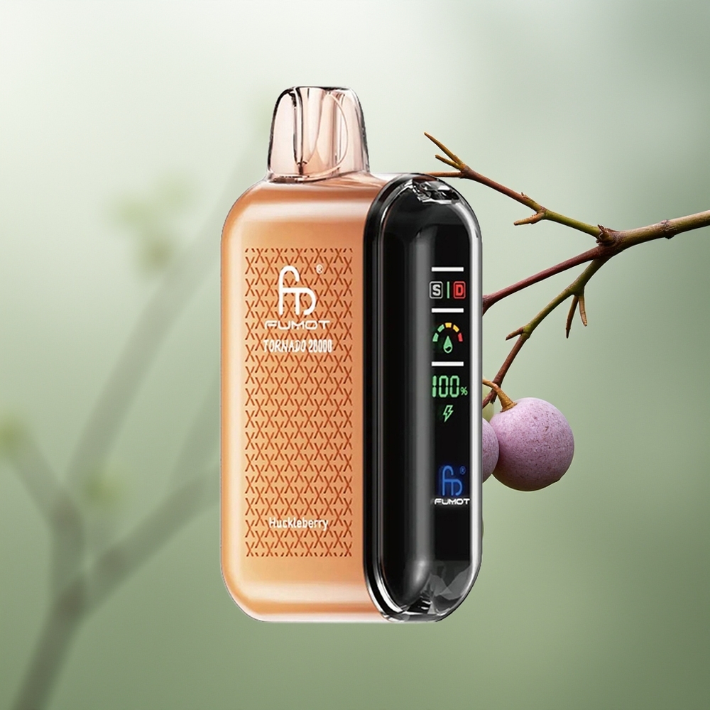 Wholesale Pakistan Fumot Tornado 20000 Puffs Disposable Vape Huckleberry 20mg/ml Nicotine Contain