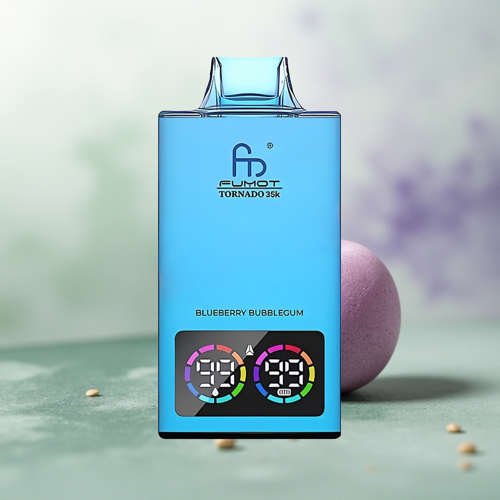Wholesale Pakistan Fumot Tornado 35000 Disposable Vape Blueberry Bubblegum