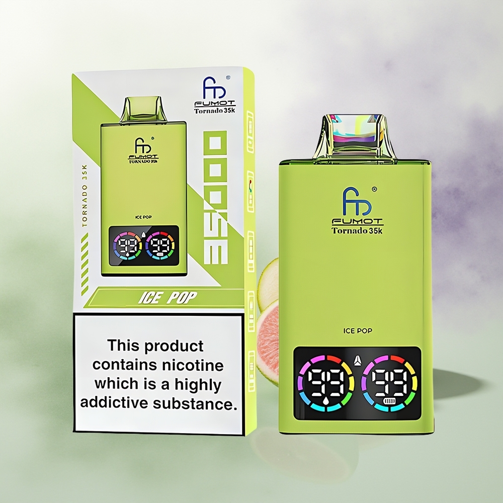 Wholesale Pakistan Fumot Tornado 35000 Disposable Vape Ice Pop