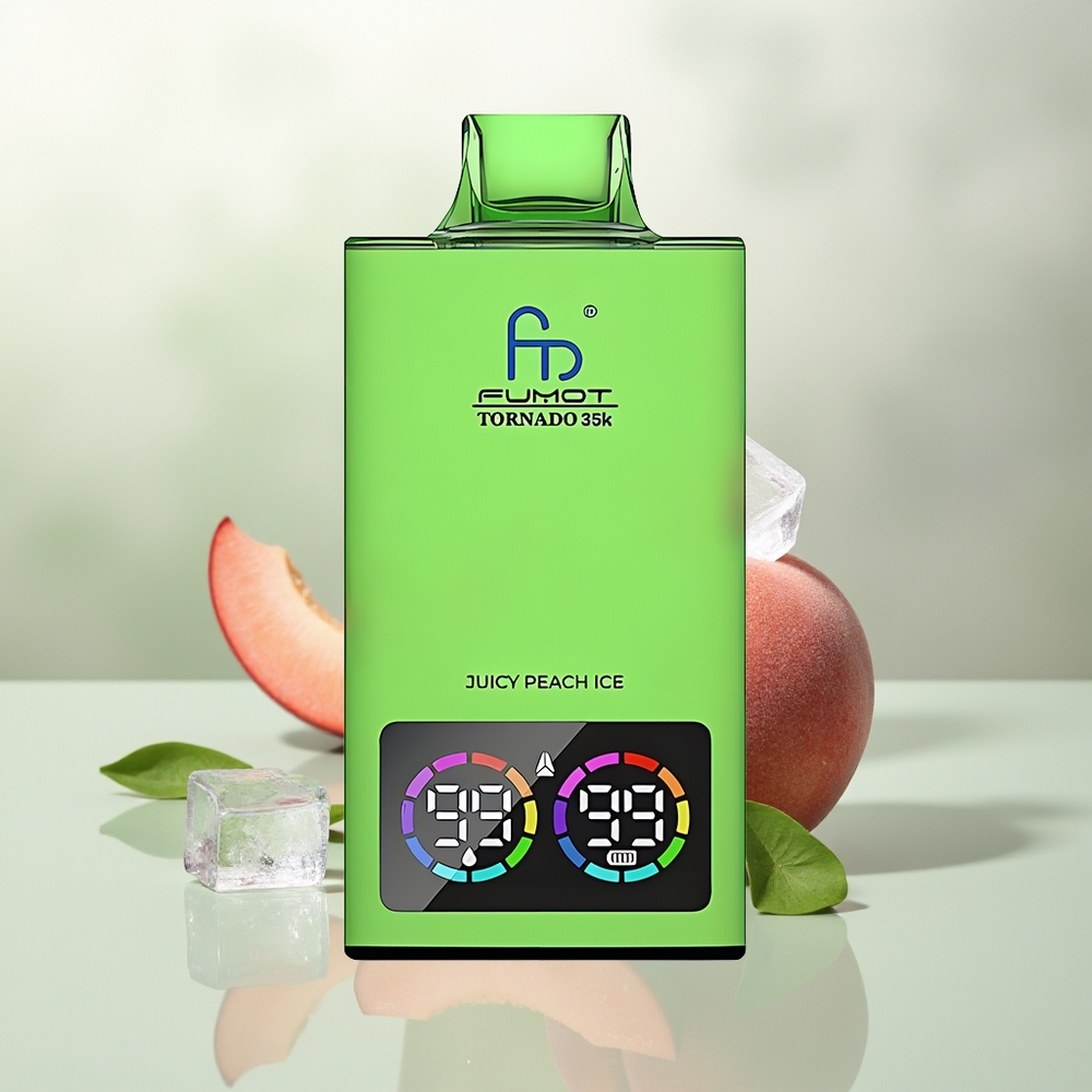 Wholesale Pakistan Fumot Tornado 35000 Disposable Vape Juicy Peach Ice
