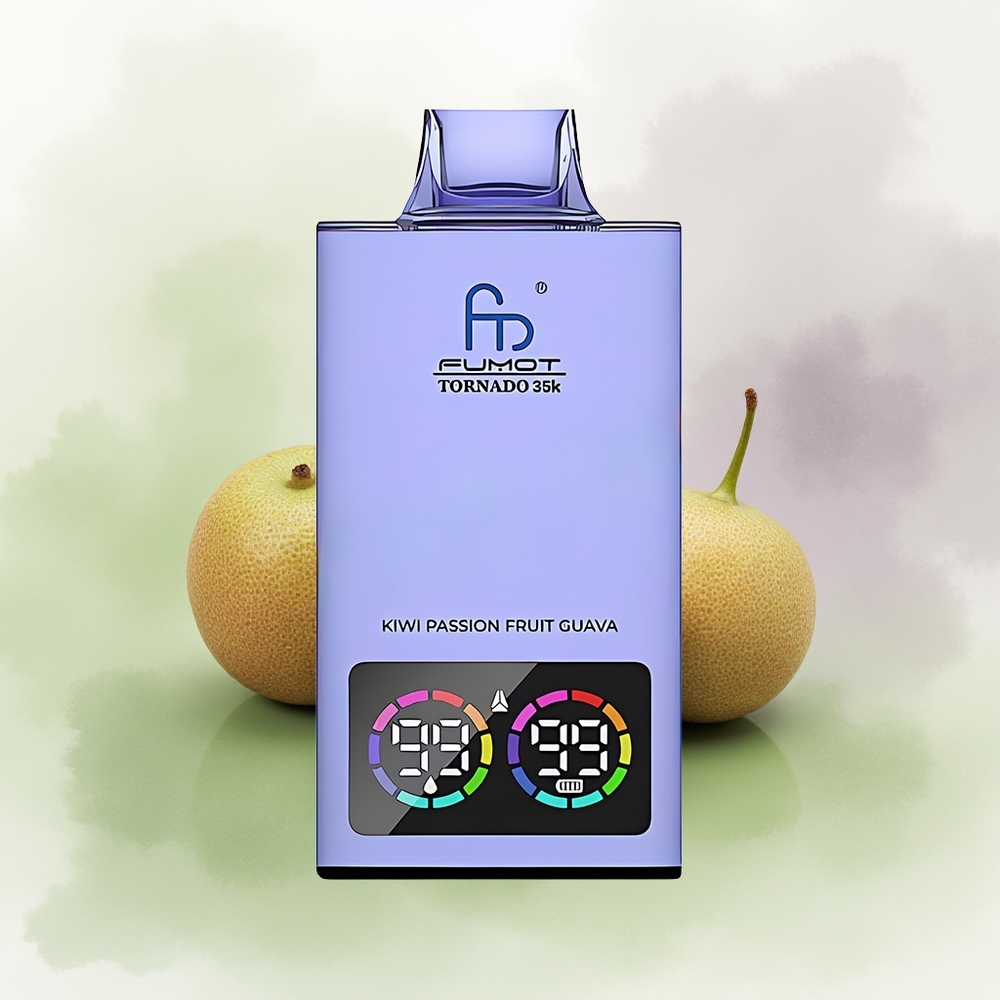 Wholesale Pakistan Fumot Tornado 35000 Disposable Vape Kiwi Passion Fruit Guava