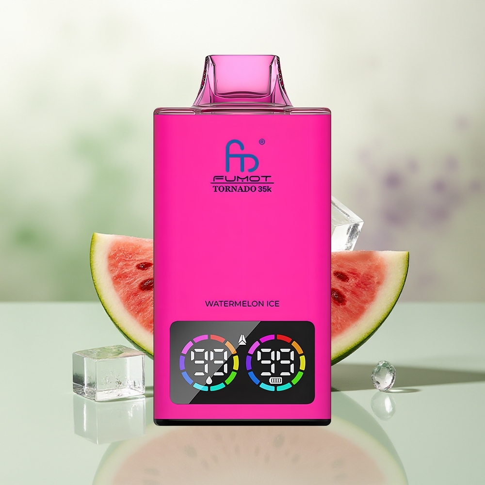 Wholesale Pakistan Fumot Tornado 35000 Disposable Vape Watermelon Ice