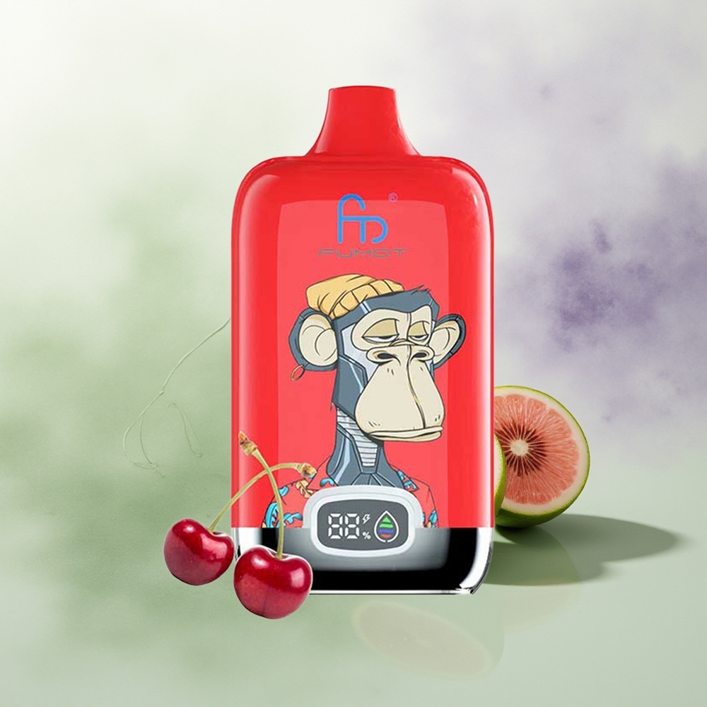 Wholesale Pakistan Fumot Tornado Digital Box 12000 Puffs Disposable Vape Ice Pop 0%,2%,3%,5% Nicotine Contain