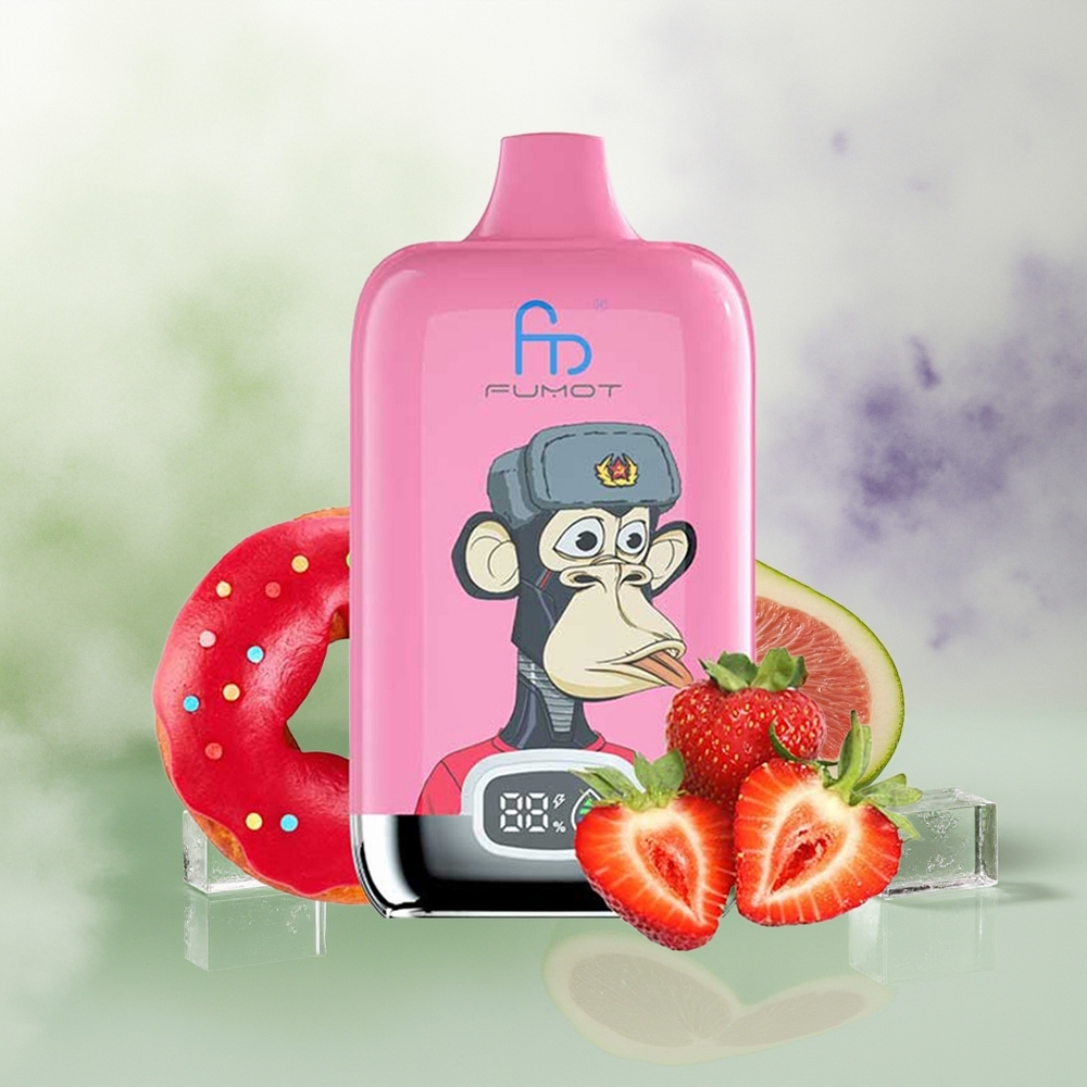 Wholesale Pakistan Fumot Tornado Digital Box 12000 Puffs Disposable Vape Lush Ice 0%,2%,3%,5% Nicotine Contain