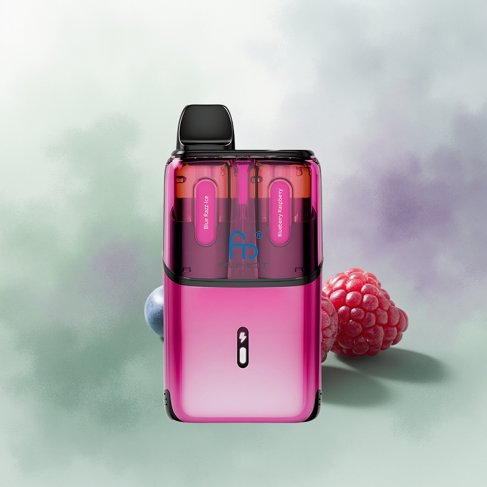 Wholesale Pakistan Fumot Ultra T32000 Disposable Vape Blue Razz Ice - Blueberry Raspberry 20mg/ml Nicotine Contain