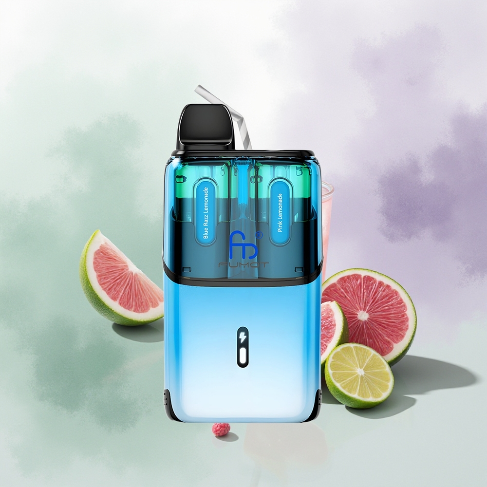 Wholesale Pakistan Fumot Ultra T32000 Disposable Vape Blue Razz Lemonade - Pink Lemonade 20mg/ml Nicotine Contain