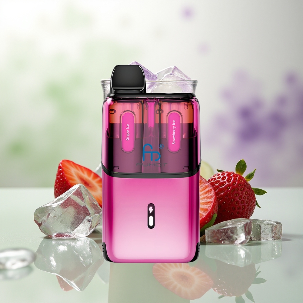 Wholesale Pakistan Fumot Ultra T32000 Disposable Vape Grape Ice - Strawberry Ice 20mg/ml Nicotine Contain