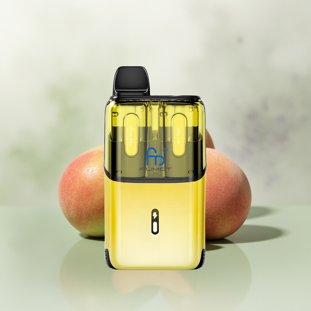 Wholesale Pakistan Fumot Ultra T32000 Disposable Vape Triple Mango - Juicy Peach 20mg/ml Nicotine Contain