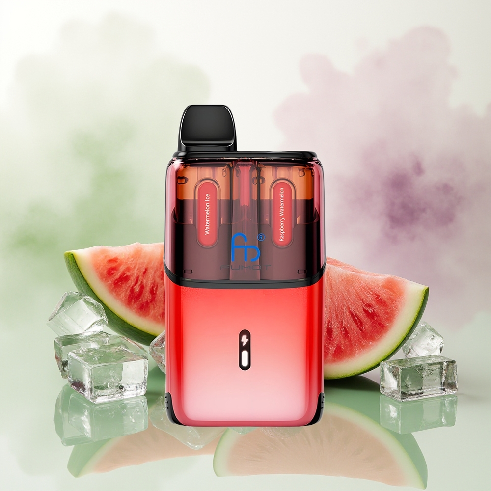 Wholesale Pakistan Fumot Ultra T32000 Disposable Vape Watermelon Ice - Raspberry Watermelon 20mg/ml Nicotine Contain
