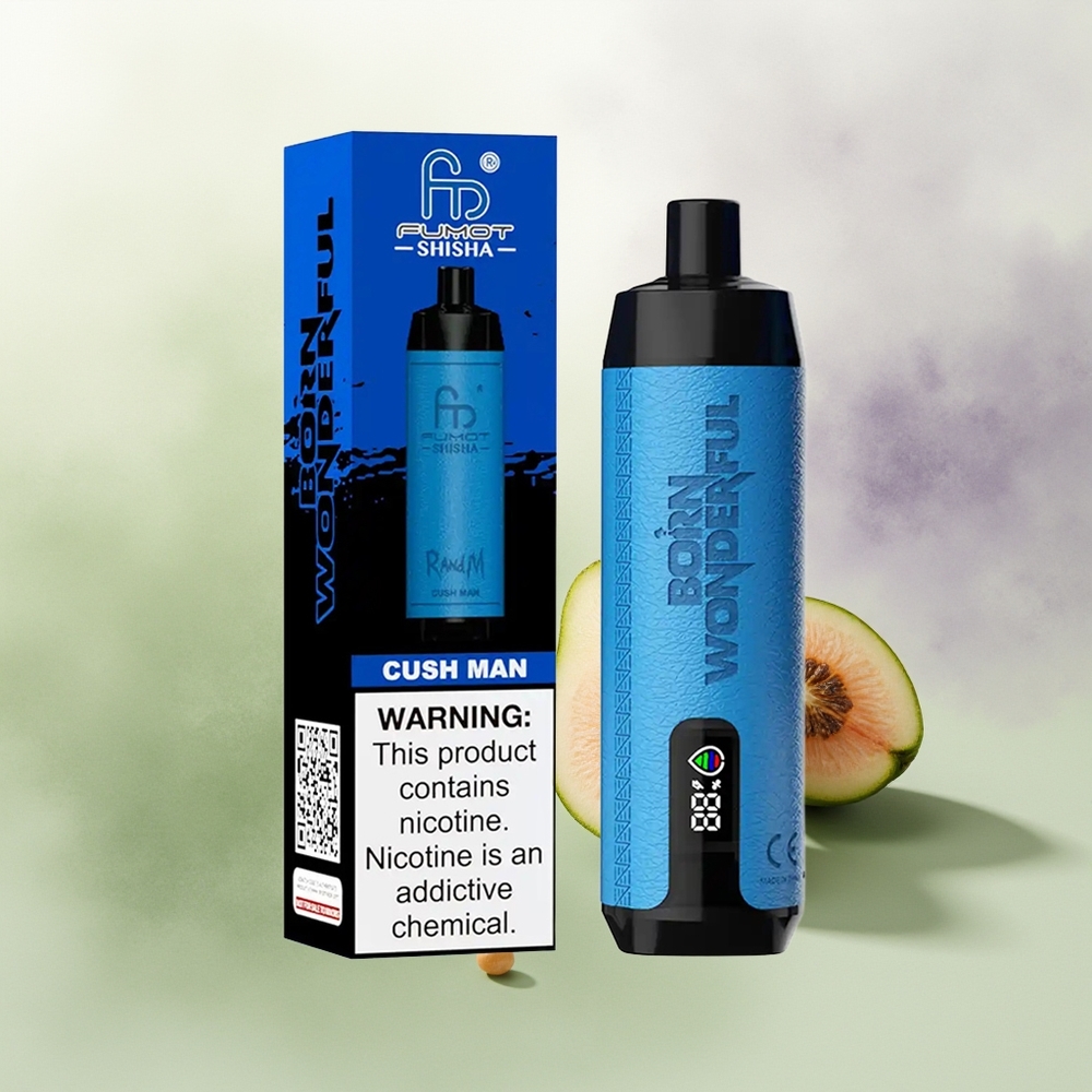 Wholesale Pakistan RandM Fumot Shisha 10000 Puffs Disposable Vape Cush Man 5mg/ml Nicotine Contain