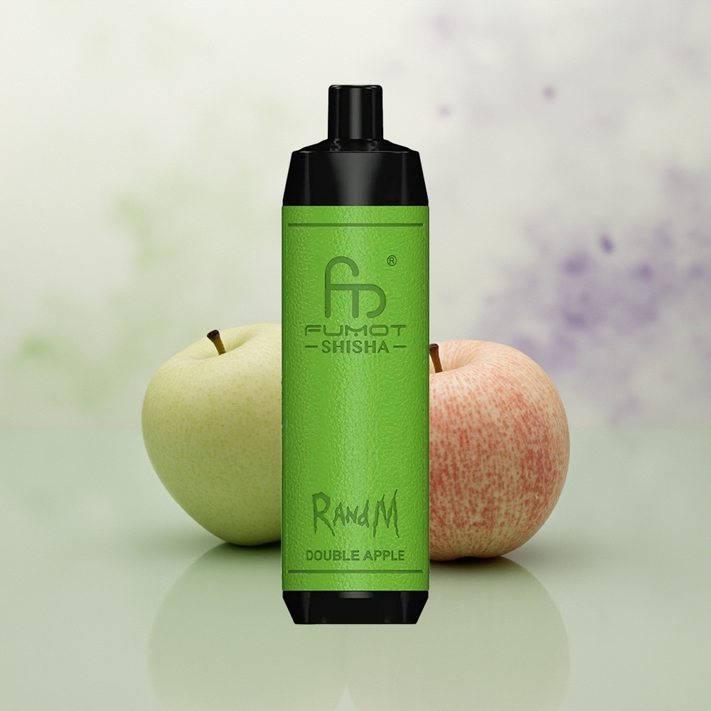 Wholesale Pakistan RandM Fumot Shisha 10000 Puffs Disposable Vape Double Apple 5mg/ml Nicotine Contain