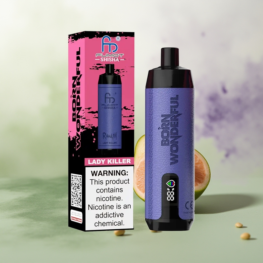 Wholesale Pakistan RandM Fumot Shisha 10000 Puffs Disposable Vape Lady Killer 5mg/ml Nicotine Contain