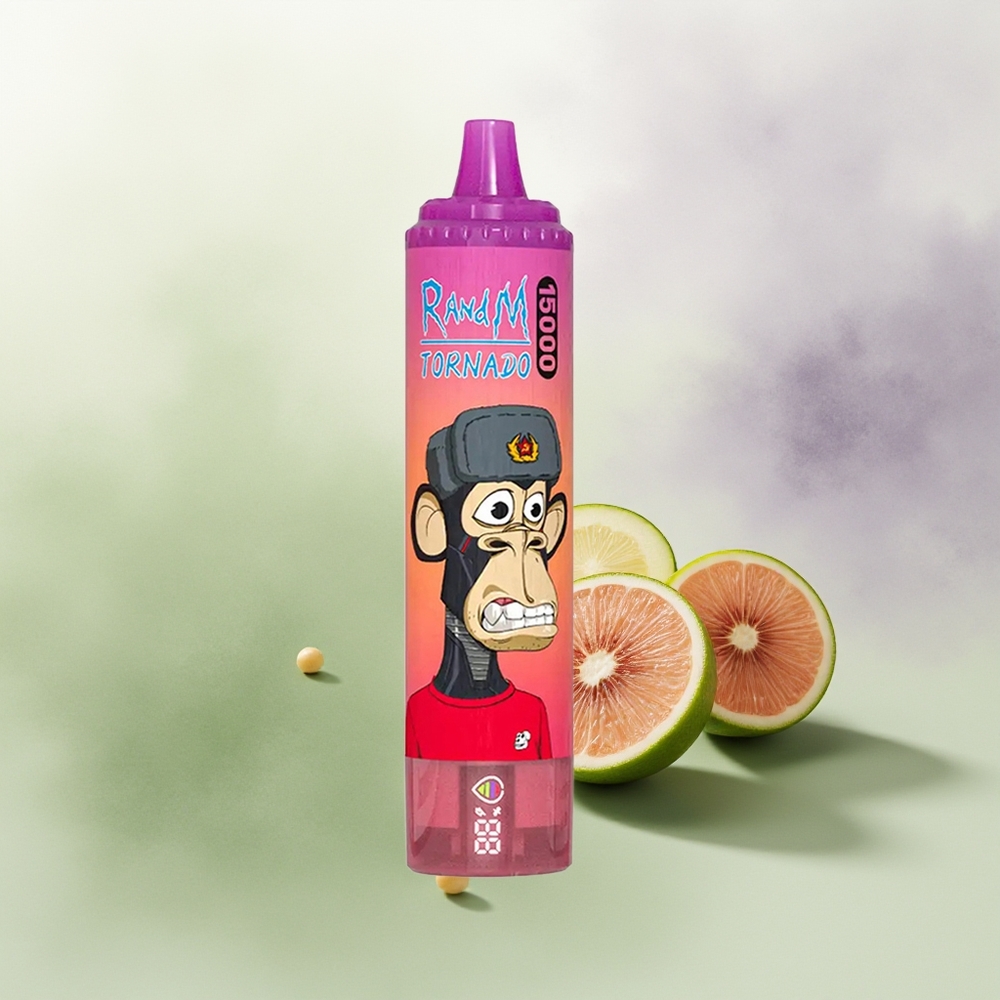 Wholesale Pakistan RandM Fumot Tornado 15000 Puffs Disposable Vape Dragon Fruit 0%,2%,3%,5% Nicotine Contain