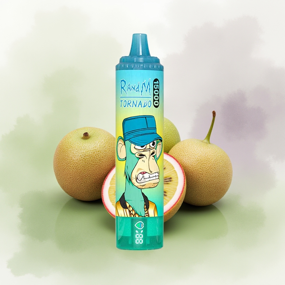 Wholesale Pakistan RandM Fumot Tornado 15000 Puffs Disposable Vape Kiwi Passion Fruit Guava 0%,2%,3%,5% Nicotine Contain