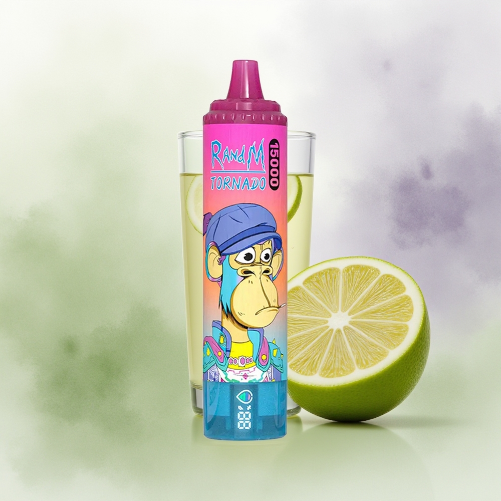 Wholesale Pakistan RandM Fumot Tornado 15000 Puffs Disposable Vape Lemonade 0%,2%,3%,5% Nicotine Contain