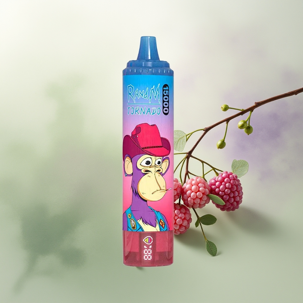 Wholesale Pakistan RandM Fumot Tornado 15000 Puffs Disposable Vape Mixed Berry 0%,2%,3%,5% Nicotine Contain