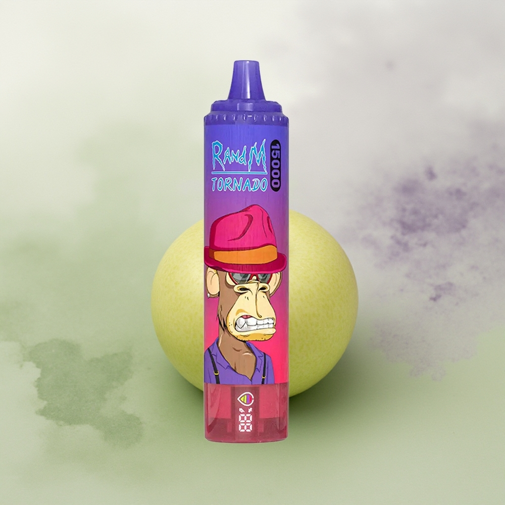 Wholesale Pakistan RandM Fumot Tornado 15000 Puffs Disposable Vape Sour Apple 0%,2%,3%,5% Nicotine Contain