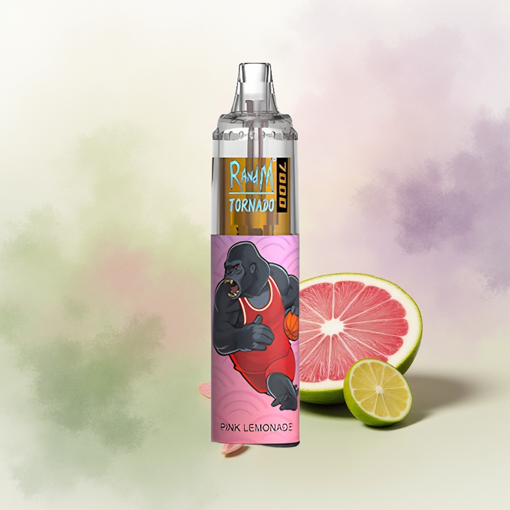 Wholesale Pakistan RandM Fumot Tornado 7000 Puffs Disposable Vape Pink Lemonade 0%,2%,3%,5% Nicotine Contain
