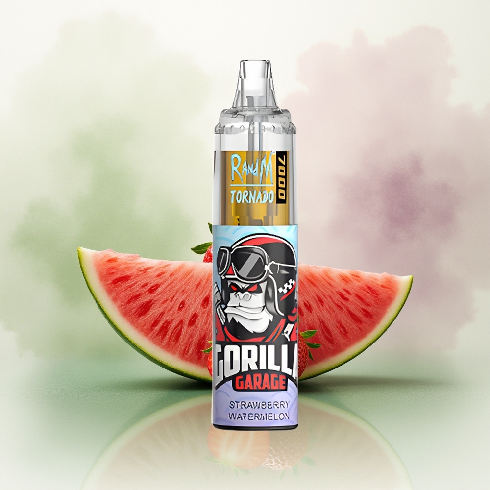 Wholesale Pakistan RandM Fumot Tornado 7000 Puffs Disposable Vape Strawberry Watermelon 0%,2%,3%,5% Nicotine Contain
