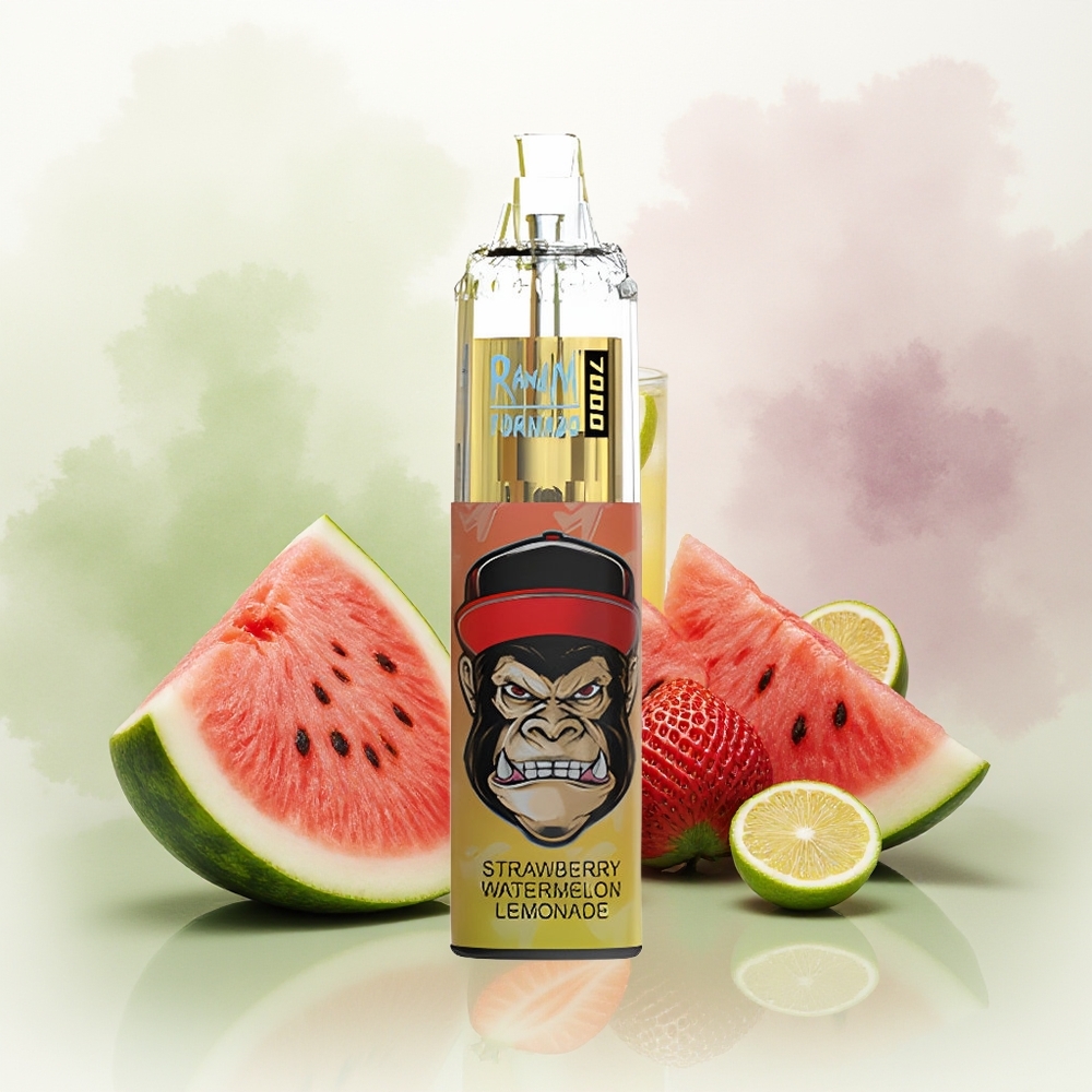 Wholesale Pakistan RandM Fumot Tornado 7000 Puffs Disposable Vape Strawberry Watermelon Lemonade 0%,2%,3%,5% Nicotine Contain