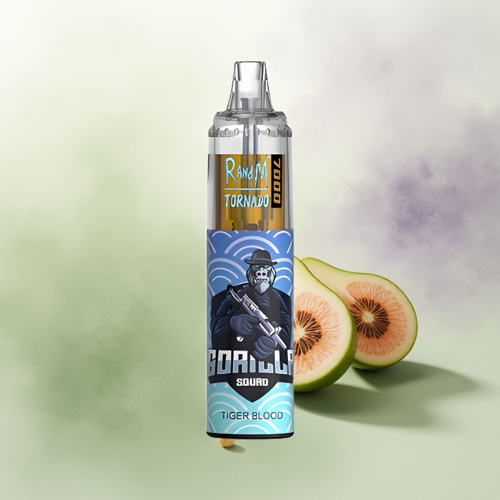 Wholesale Pakistan RandM Fumot Tornado 7000 Puffs Disposable Vape Tiger Blood 0%,2%,3%,5% Nicotine Contain