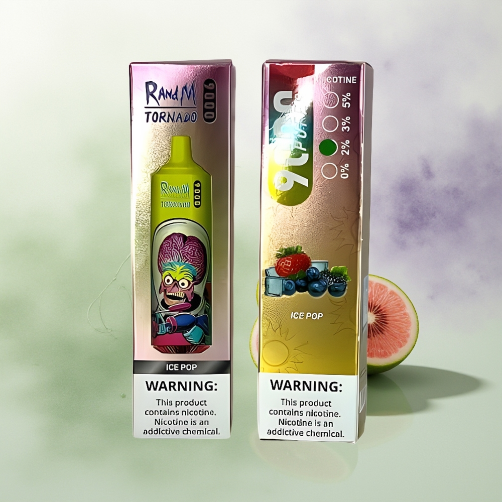 Wholesale Pakistan RandM Fumot Tornado 9000 Puffs Disposable Vape Ice Pop