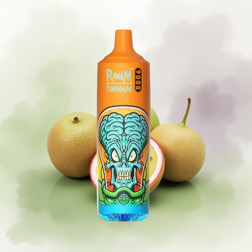 Wholesale Pakistan RandM Fumot Tornado 9000 Puffs Disposable Vape Kiwi Passion Fruit Guava