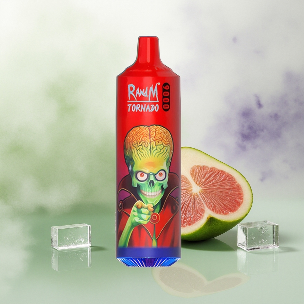 Wholesale Pakistan RandM Fumot Tornado 9000 Puffs Disposable Vape Lush Ice