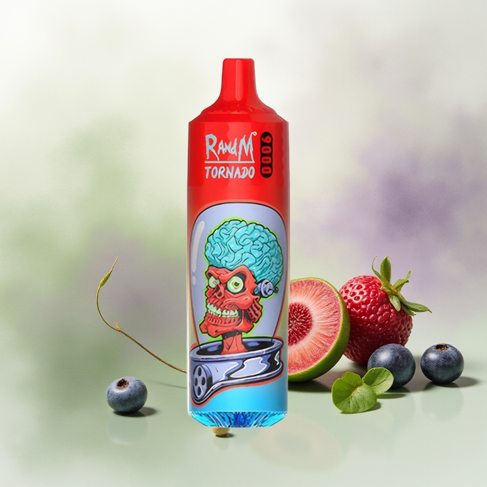 Wholesale Pakistan RandM Fumot Tornado 9000 Puffs Disposable Vape Mixed Berries