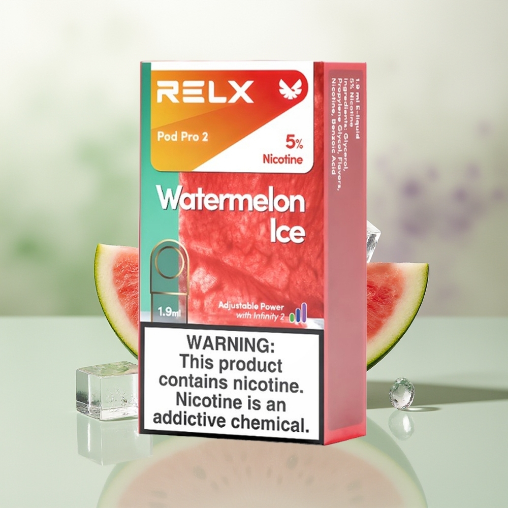 Wholesale Pakistan Relx Pod Pro 2 Vape Device Watermelon Ice 50mg/ml Nicotine Contain