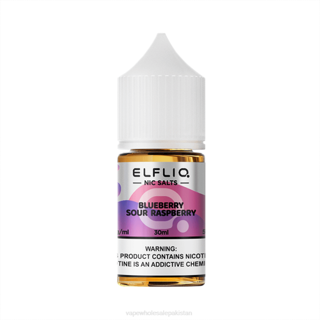 LF8012 BLUEBERRY SOUR RASPBERRY ELFBAR ELFLIQ nic salt 30ml