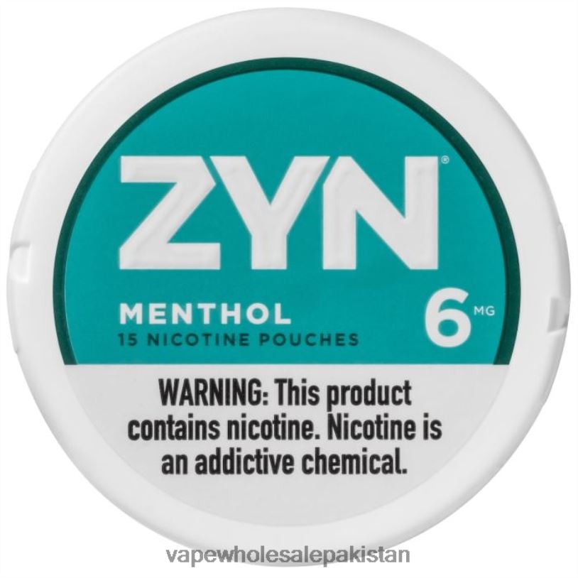 Vape Companies In Pakistan Menthol D42RL23 ZYN Nicotine Pouch 6mg