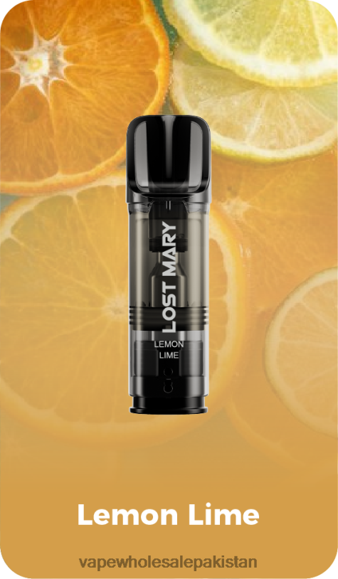 E Cigarette Wholesale Lemon Lime D42RL425 LOST MARY Tappo Pre-Filled Replacement Pods