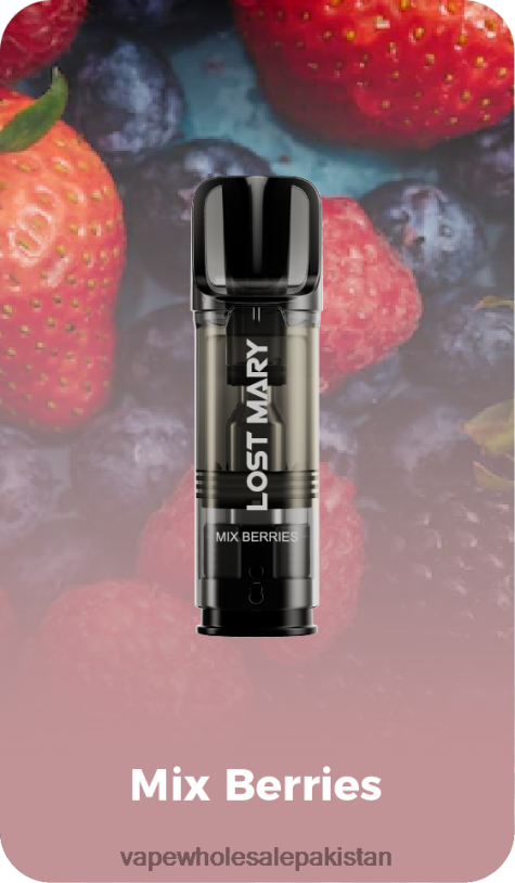 Electronic Cigarette Wholesale Mix Berries D42RL427 LOST MARY Tappo Pre-Filled Replacement Pods