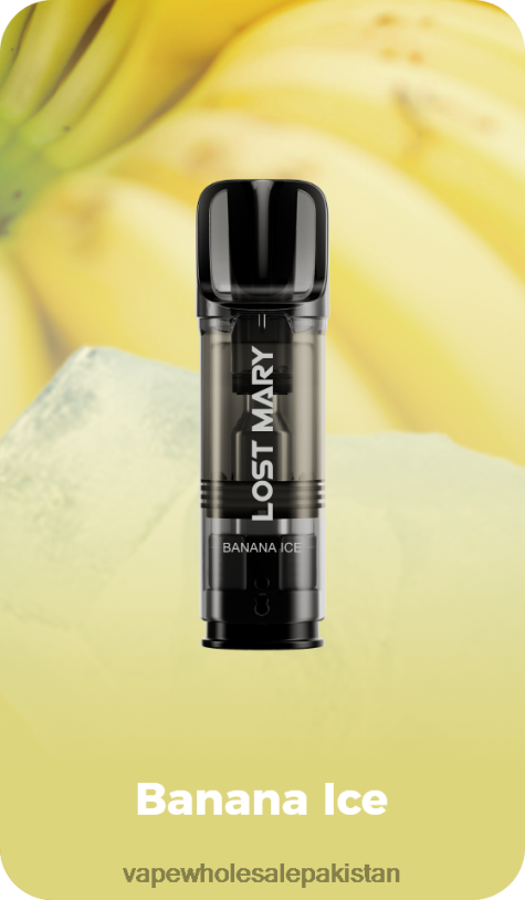 Electronic Cigarette Wholesale Price Banana Ice D42RL420 LOST MARY Tappo Pre-Filled Replacement Pods