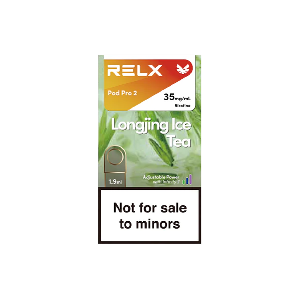 E Cig Wholesale Longjing Ice Tea D42RL236 RELX Pod Pro 2